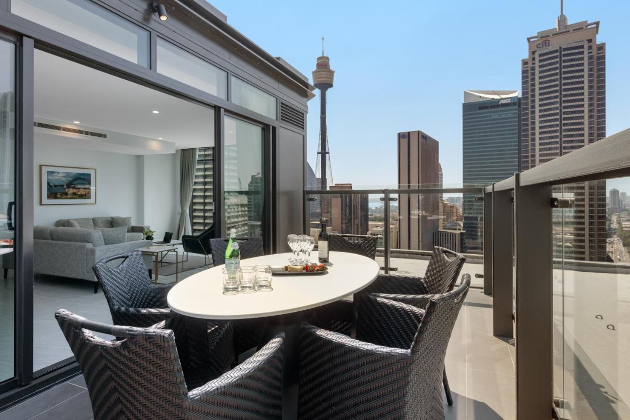 Meriton Suites Sussex Street, Сидни Екстериор снимка